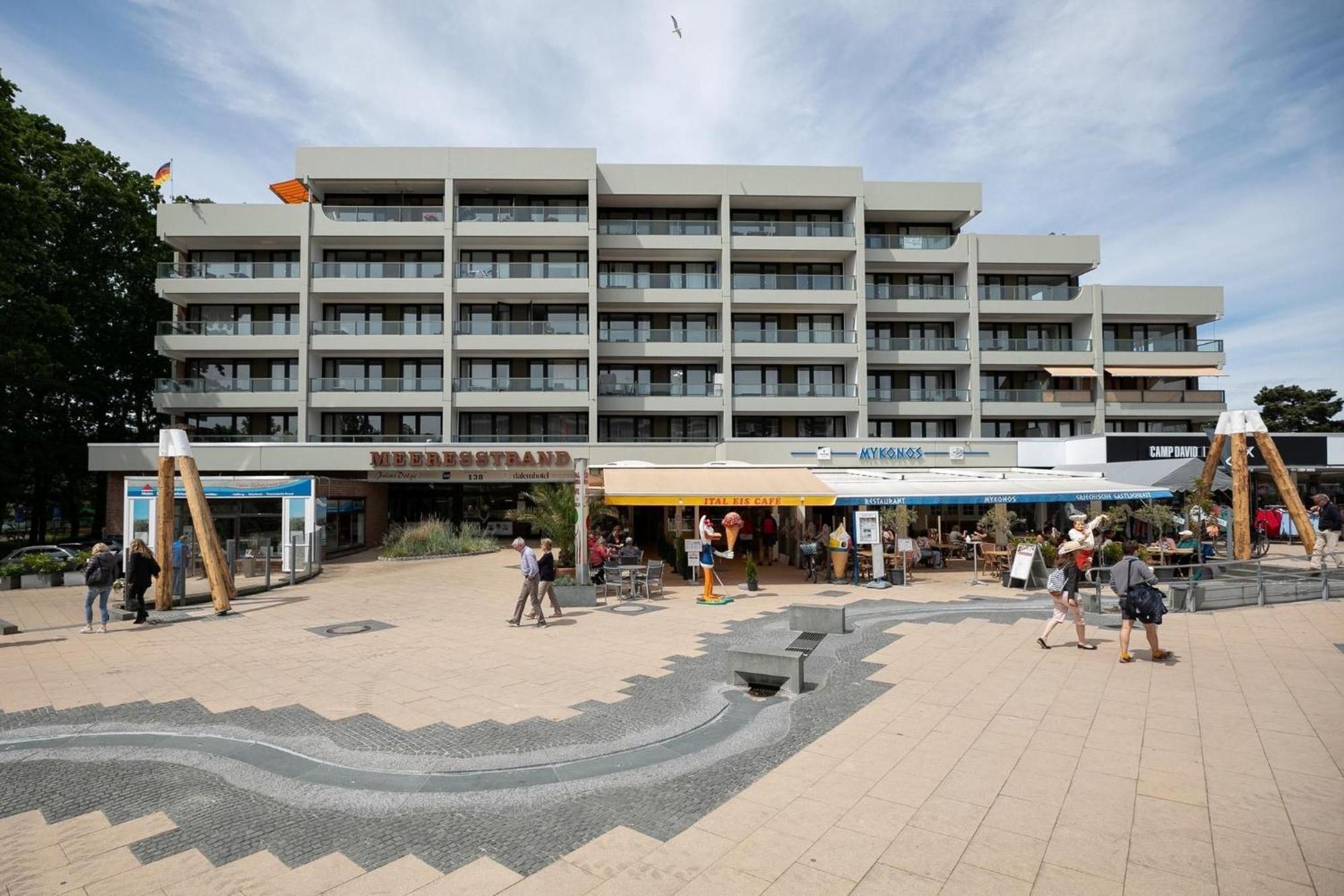 Haus Meeresstrand Beachbude Scharbeutz Kültér fotó